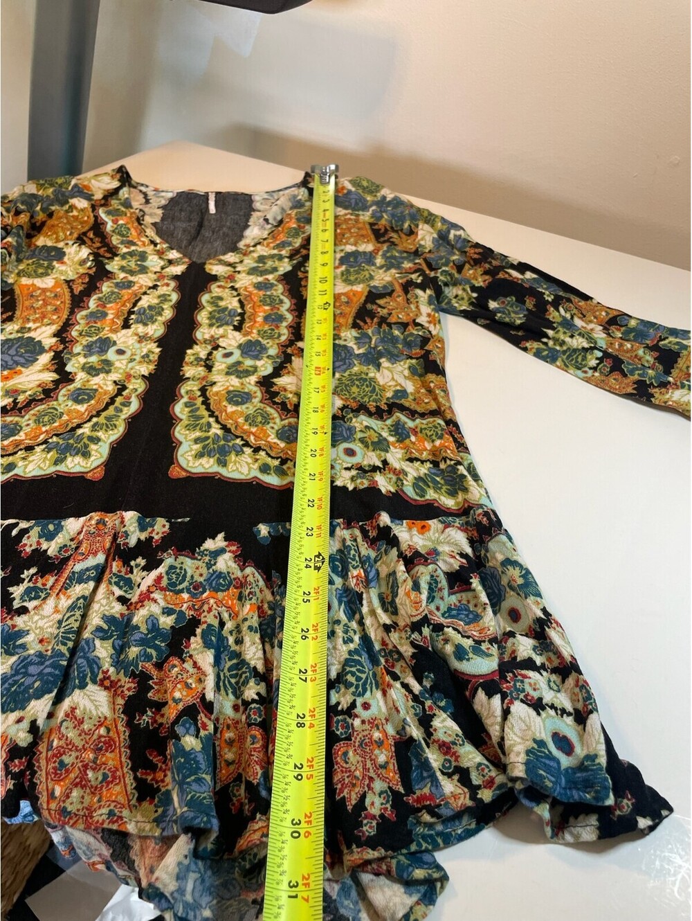 Free People Lovely Dreams Floral Print Tunic Dress Size - Oversized - Size Large - Picture 10 of 10